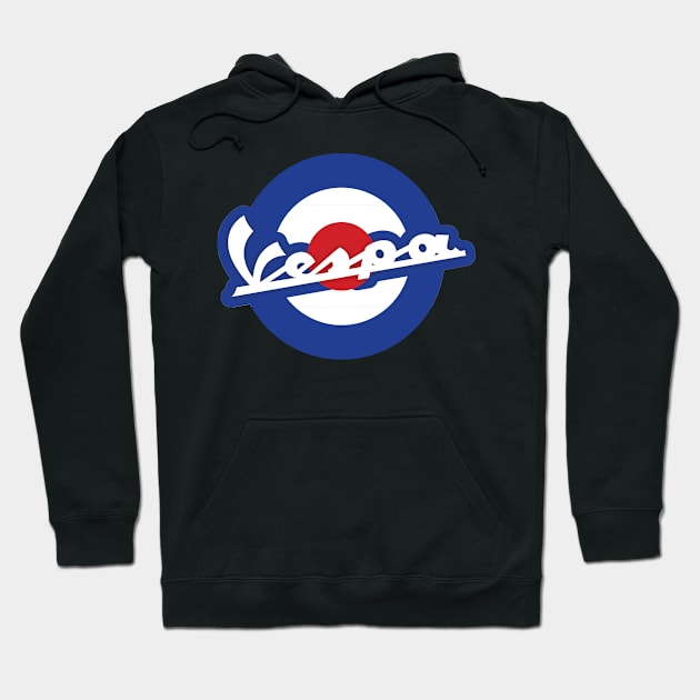 Vespa mod Hoodie by robinlund